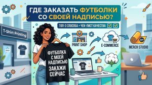где заказать футболки со своей надписью